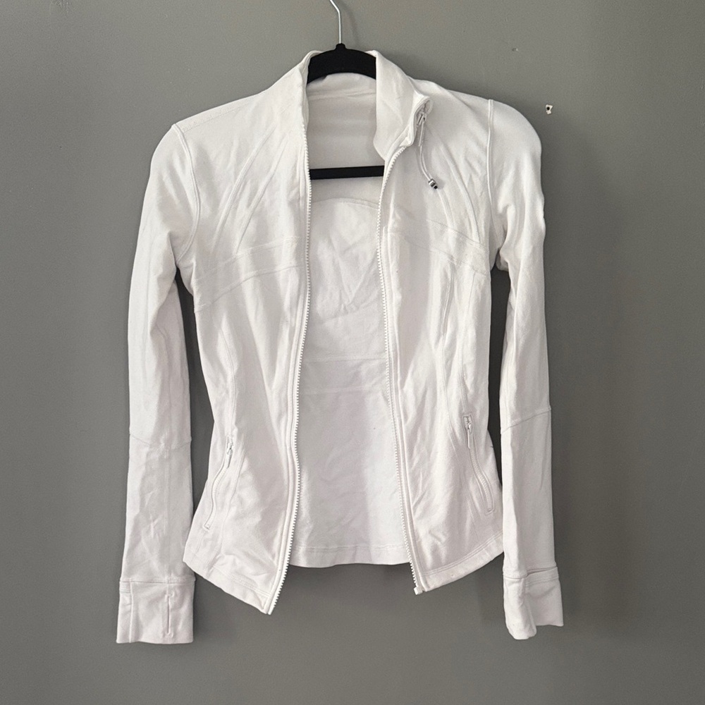 lululemon athletica White Jacket with Bruin’s logo